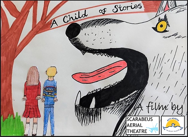 The hand-drawn poster for A Child of Stories